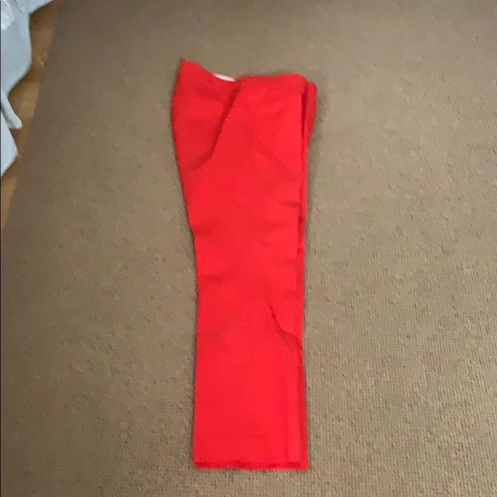 J Crew orange Capri pants